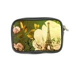 Floral Eiffel Tower Vintage French Paris Coin Purse Back