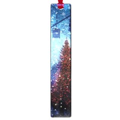 Elegant Winter Snow Flakes Gate Of Victory Paris France Large Bookmark by chicelegantboutique