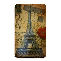 Vintage Stamps Postage Poppy Flower Floral Eiffel Tower Vintage Paris Memory Card Reader (rectangular) by chicelegantboutique