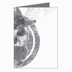 Skull  Greeting Card (8 Pack) by roma1store