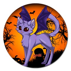 Serukivampirecat Magnet 5  (round) by Kittichu