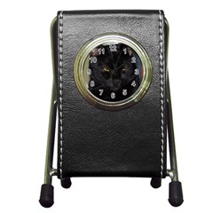 I Am Watching You! Stationery Holder Clock by plindlau