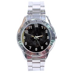 I Am Watching You! Stainless Steel Watch (men s)