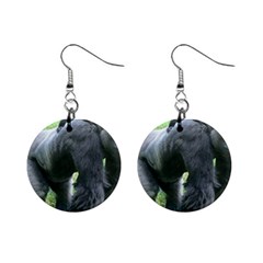 Gorilla Dad Mini Button Earrings