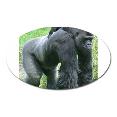 Gorilla Dad Magnet (oval) by plindlau