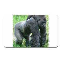 Gorilla Dad Magnet (rectangular) by plindlau