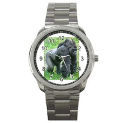 Gorilla Dad Sport Metal Watch by plindlau