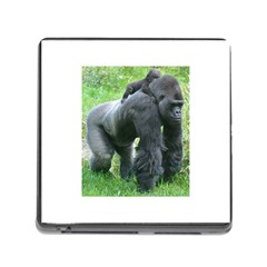 Gorilla Dad Memory Card Reader With Storage (square) by plindlau