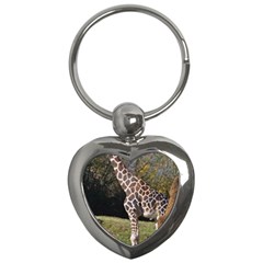 Giraffe Key Chain (heart) by plindlau