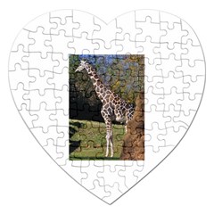 Giraffe Jigsaw Puzzle (heart)