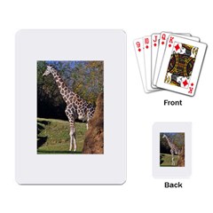 Giraffe Playing Cards Single Design