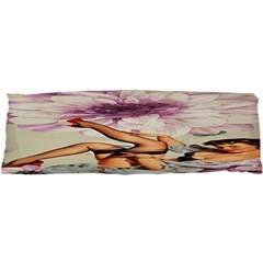 Gil Elvgren Pin Up Girl Purple Flower Fashion Art Samsung Galaxy S I9008 Hardshell Case by chicelegantboutique