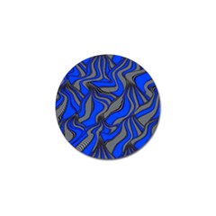 Foolish Movements Blue Golf Ball Marker 4 Pack by ImpressiveMoments