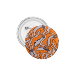 Foolish Movements Swirl Orange 1 75  Button