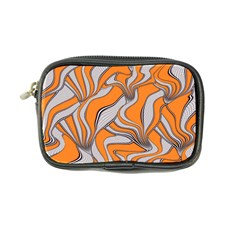 Foolish Movements Swirl Orange Coin Purse