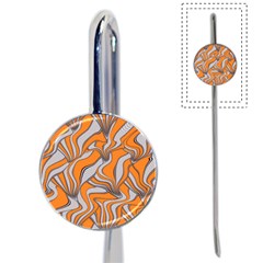 Foolish Movements Swirl Orange Bookmark by ImpressiveMoments