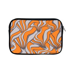 Foolish Movements Swirl Orange Apple Ipad Mini Zipper Case