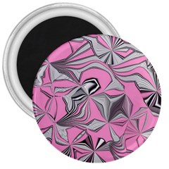 Foolish Movements Pink Effect Jpg 3  Button Magnet