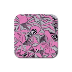 Foolish Movements Pink Effect Jpg Drink Coasters 4 Pack (square)