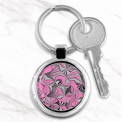 Foolish Movements Pink Effect Jpg Key Chain (round)