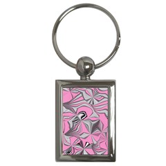 Foolish Movements Pink Effect Jpg Key Chain (rectangle) by ImpressiveMoments