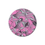 Foolish Movements Pink Effect Jpg Drink Coasters 4 Pack (Round) Front