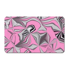 Foolish Movements Pink Effect Jpg Magnet (rectangular) by ImpressiveMoments