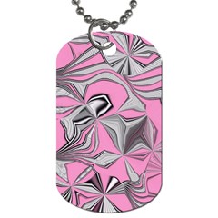 Foolish Movements Pink Effect Jpg Dog Tag (one Sided)