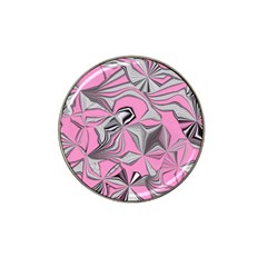 Foolish Movements Pink Effect Jpg Golf Ball Marker (for Hat Clip)