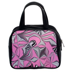 Foolish Movements Pink Effect Jpg Classic Handbag (two Sides)