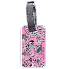 Foolish Movements Pink Effect Jpg Luggage Tag (one Side) by ImpressiveMoments