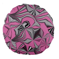 Foolish Movements Pink Effect Jpg 18  Premium Round Cushion  by ImpressiveMoments