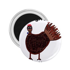 Turkey 2 25  Button Magnet