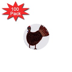 Turkey 1  Mini Button (100 Pack)