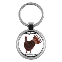 Turkey Key Chain (round)