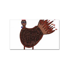 Turkey Sticker (rectangle)