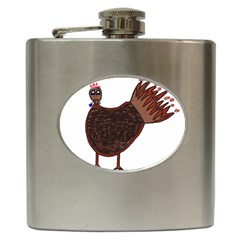 Turkey Hip Flask by Thanksgivukkah