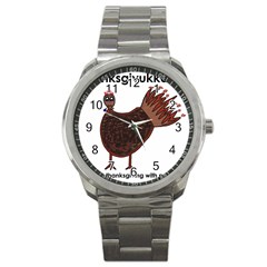 Turkey Sport Metal Watch