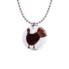 Turkey Button Necklace