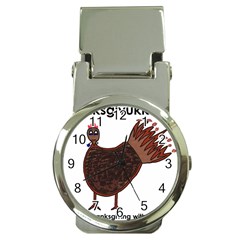 Turkey Money Clip With Watch