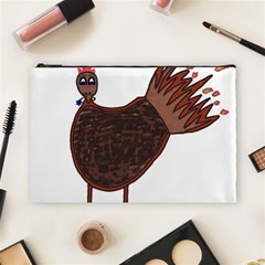 Turkey Cosmetic Bag (large) by Thanksgivukkah