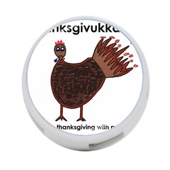 Turkey 4-port Usb Hub (two Sides) by Thanksgivukkah