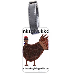 Turkey Luggage Tag (two Sides)