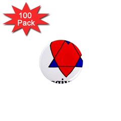 Heartstar 1  Mini Button Magnet (100 Pack)