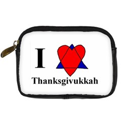 Heartstar Digital Camera Leather Case by Thanksgivukkah