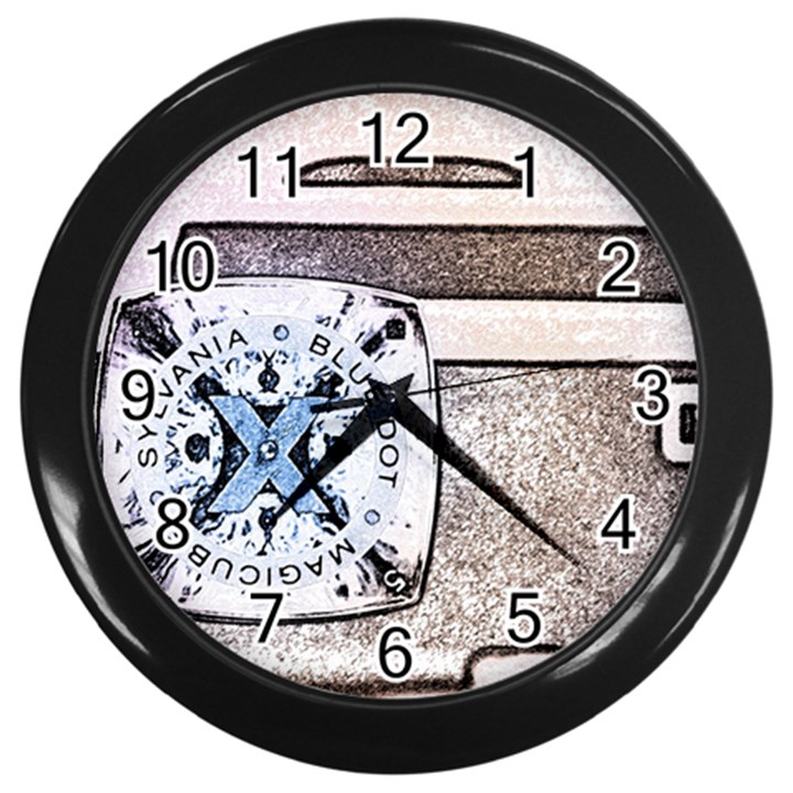 Kodak (7)d Wall Clock (Black)