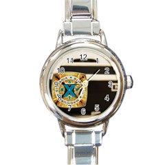 Kodak (7)c Round Italian Charm Watch by KellyHazel