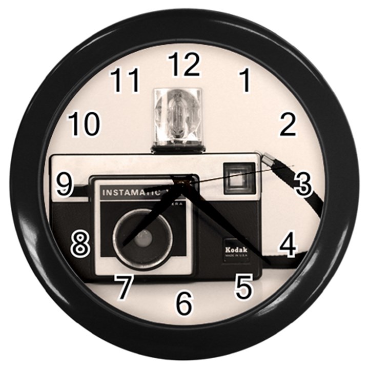 Kodak (3)s Wall Clock (Black)