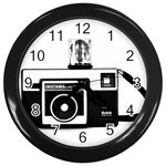 Kodak (3)cb Wall Clock (Black) Front