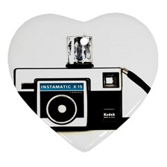 Kodak (3)c Heart Ornament (two Sides) by KellyHazel